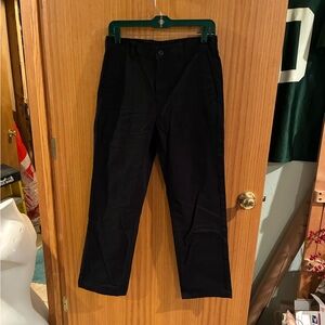 George Men's Black Chinos
